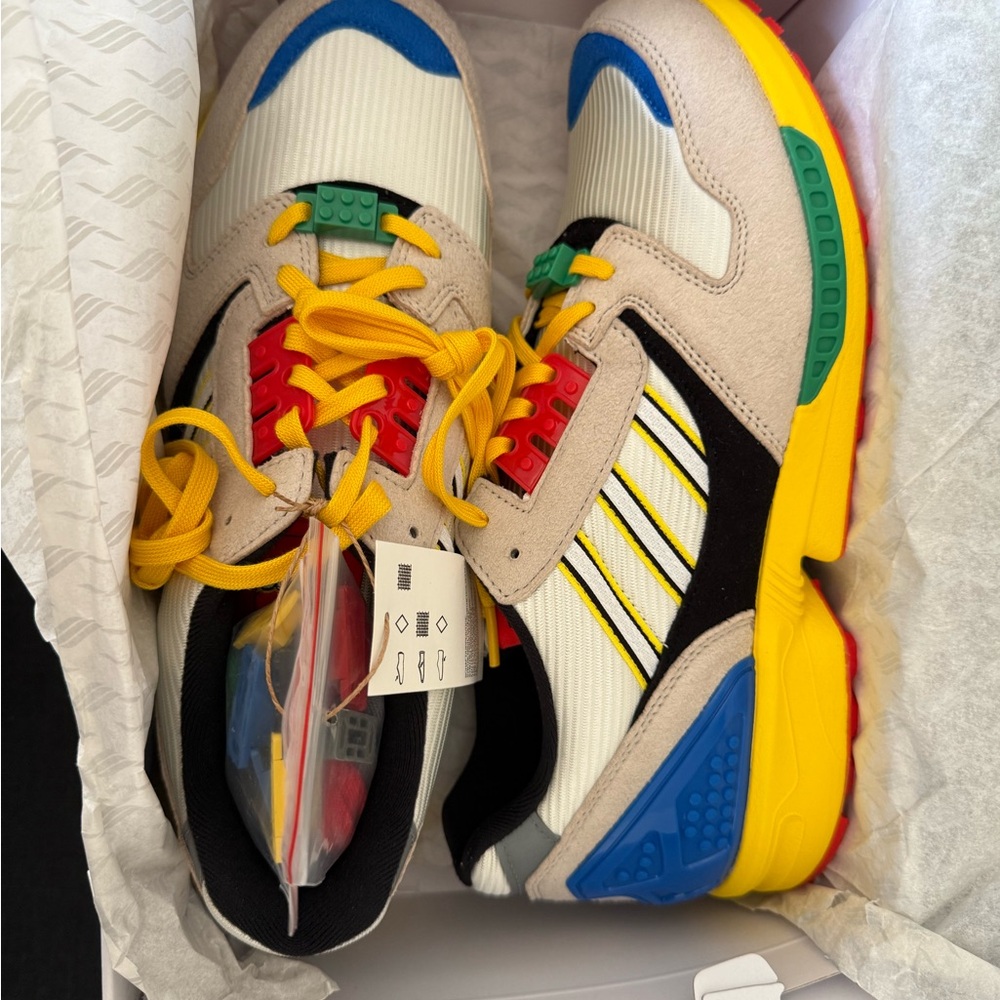 Rare Adidas ZX8000 Lego Sneakers - Size 11 US 🚨